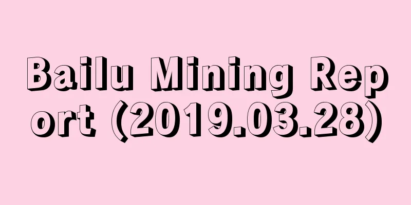 Bailu Mining Report (2019.03.28)