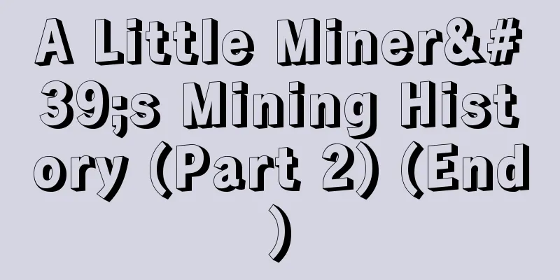 A Little Miner's Mining History (Part 2) (End)