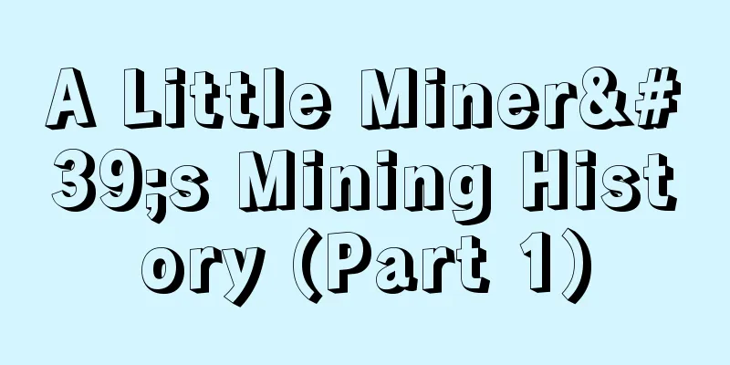 A Little Miner's Mining History (Part 1)