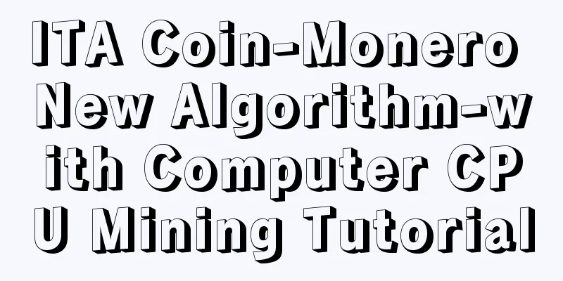 ITA Coin-Monero New Algorithm-with Computer CPU Mining Tutorial