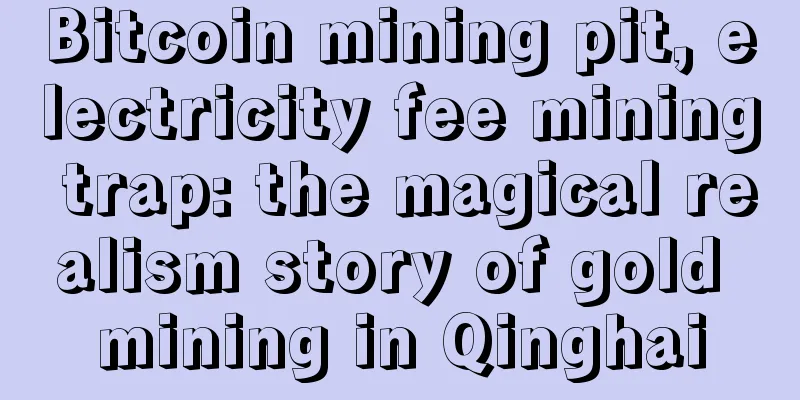 Bitcoin mining pit, electricity fee mining trap: the magical realism story of gold mining in Qinghai