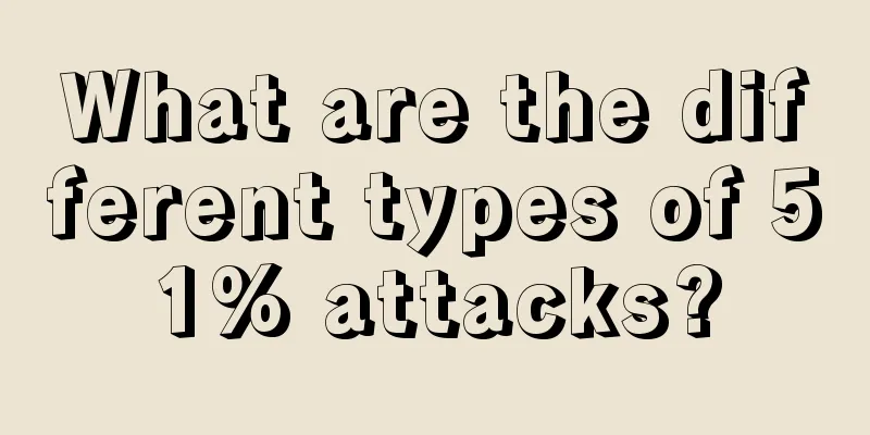What are the different types of 51% attacks?