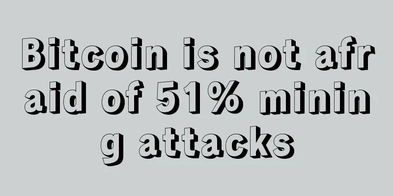 Bitcoin is not afraid of 51% mining attacks