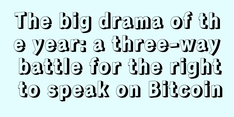The big drama of the year: a three-way battle for the right to speak on Bitcoin