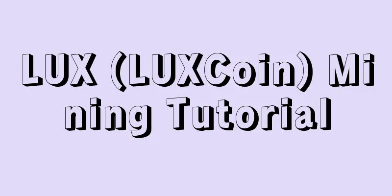 LUX (LUXCoin) Mining Tutorial