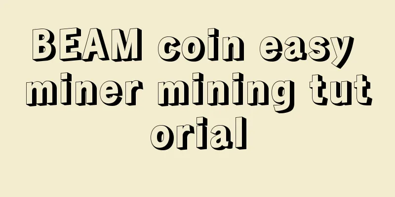 BEAM coin easy miner mining tutorial