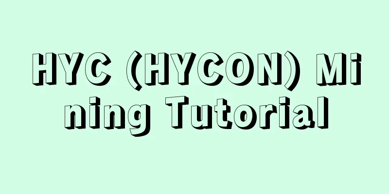 HYC (HYCON) Mining Tutorial