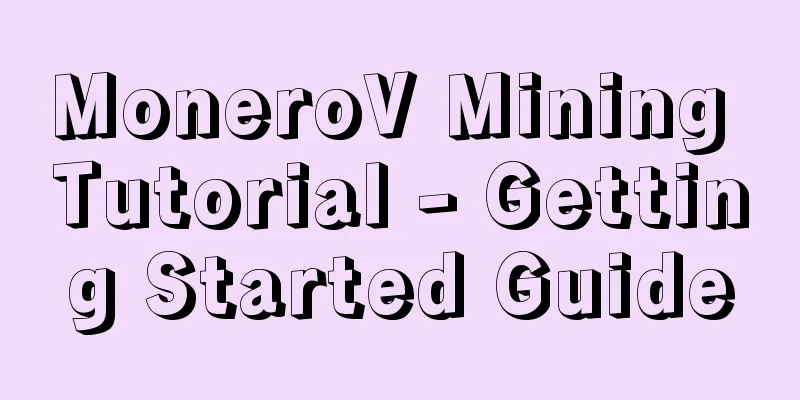 MoneroV Mining Tutorial - Getting Started Guide