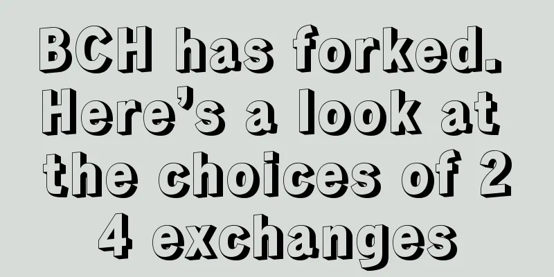 BCH has forked. Here’s a look at the choices of 24 exchanges