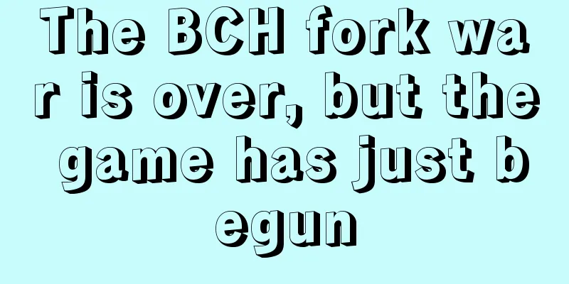 The BCH fork war is over, but the game has just begun