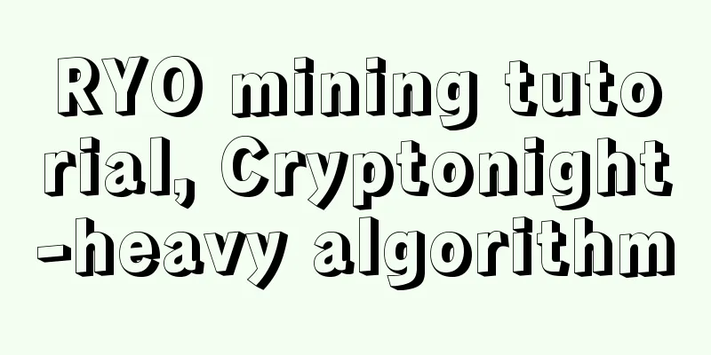 RYO mining tutorial, Cryptonight-heavy algorithm