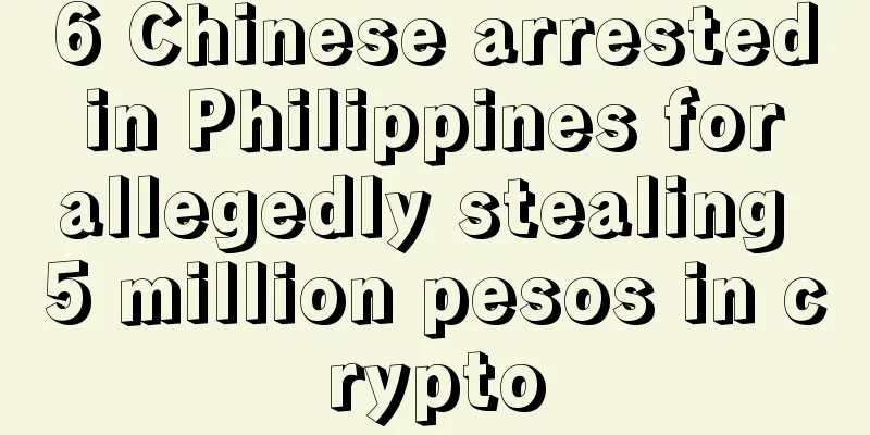 6 Chinese arrested in Philippines for allegedly stealing 5 million pesos in crypto