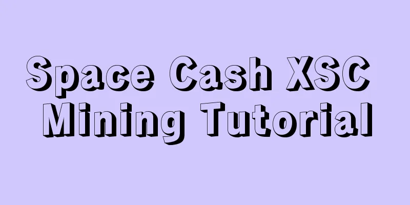 Space Cash XSC Mining Tutorial