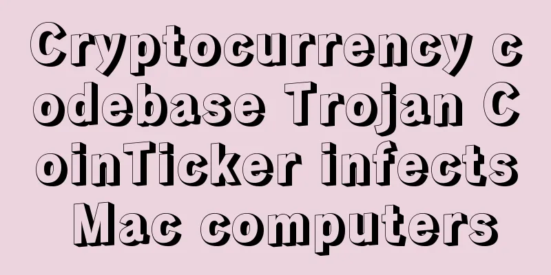 Cryptocurrency codebase Trojan CoinTicker infects Mac computers