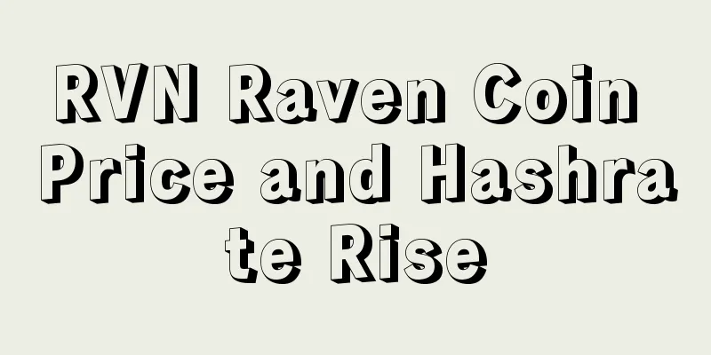 RVN Raven Coin Price and Hashrate Rise