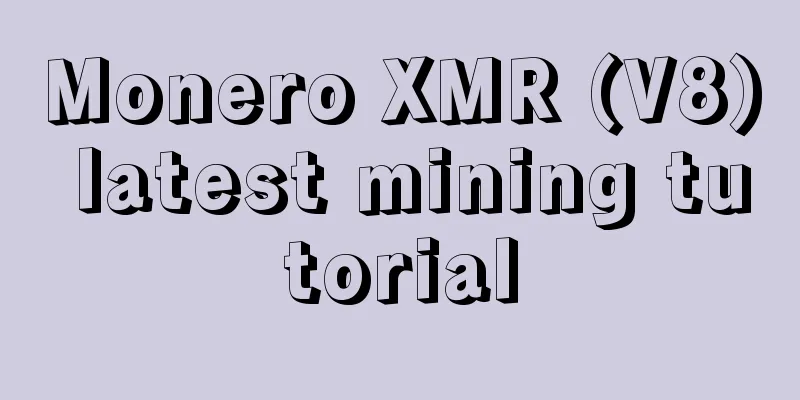 Monero XMR (V8) latest mining tutorial