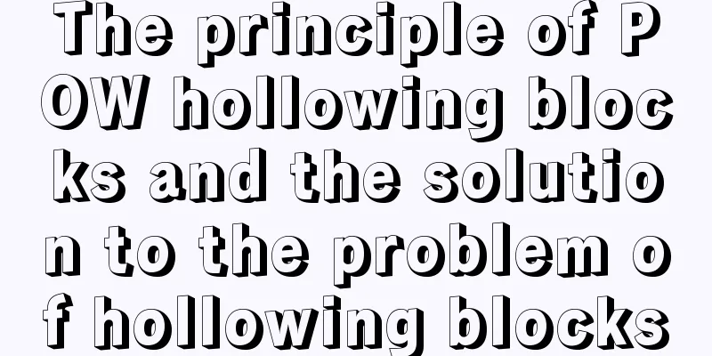 The principle of POW hollowing blocks and the solution to the problem of hollowing blocks