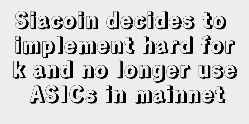 Siacoin decides to implement hard fork and no longer use ASICs in mainnet
