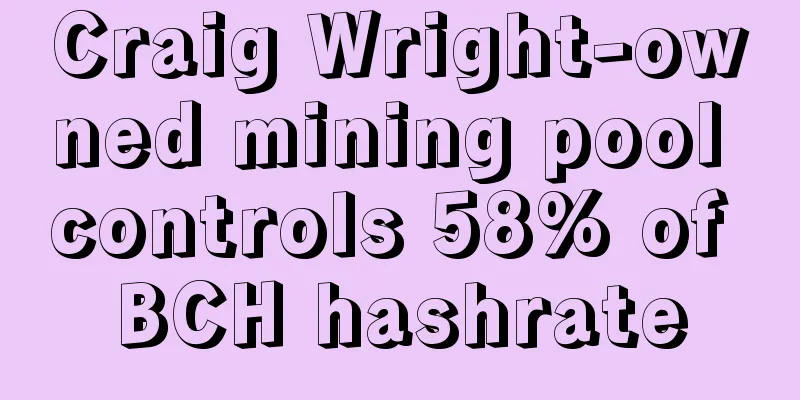 Craig Wright-owned mining pool controls 58% of BCH hashrate