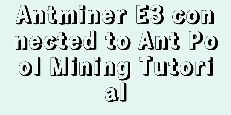 Antminer E3 connected to Ant Pool Mining Tutorial