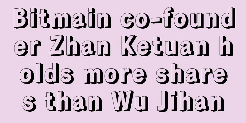 Bitmain co-founder Zhan Ketuan holds more shares than Wu Jihan