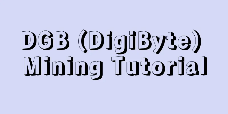 DGB (DigiByte) Mining Tutorial