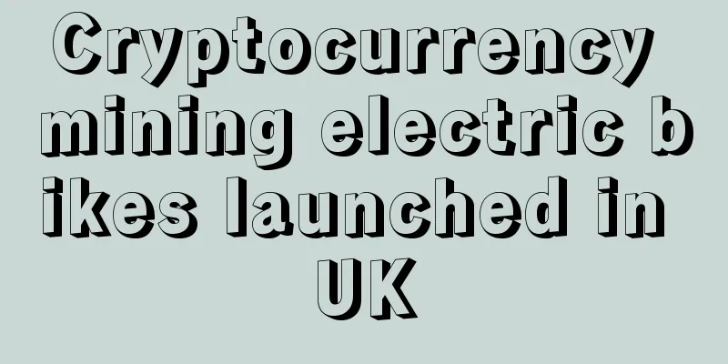 Cryptocurrency mining electric bikes launched in UK