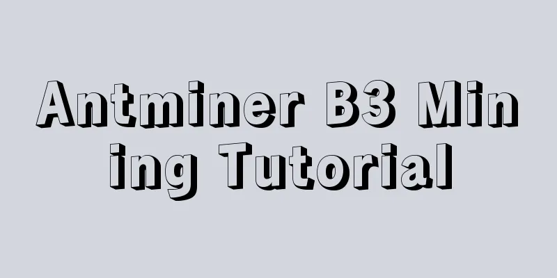 Antminer B3 Mining Tutorial