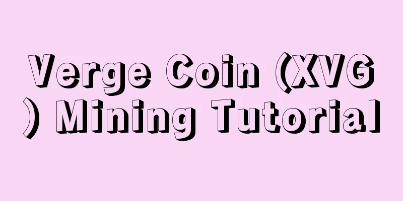 Verge Coin (XVG) Mining Tutorial