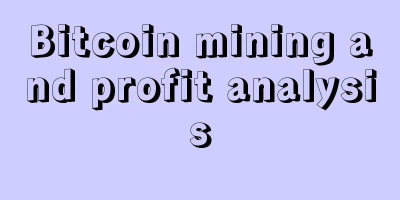 Bitcoin mining and profit analysis