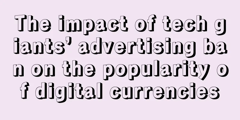 The impact of tech giants’ advertising ban on the popularity of digital currencies