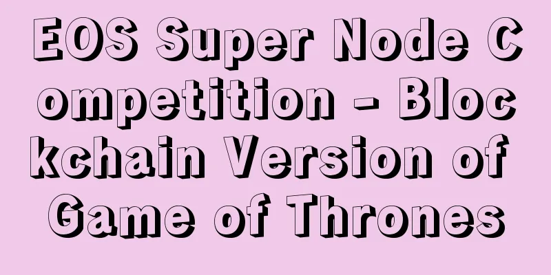 EOS Super Node Competition - Blockchain Version of Game of Thrones