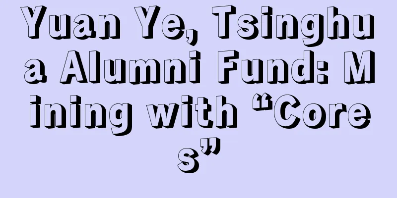 Yuan Ye, Tsinghua Alumni Fund: Mining with “Cores”