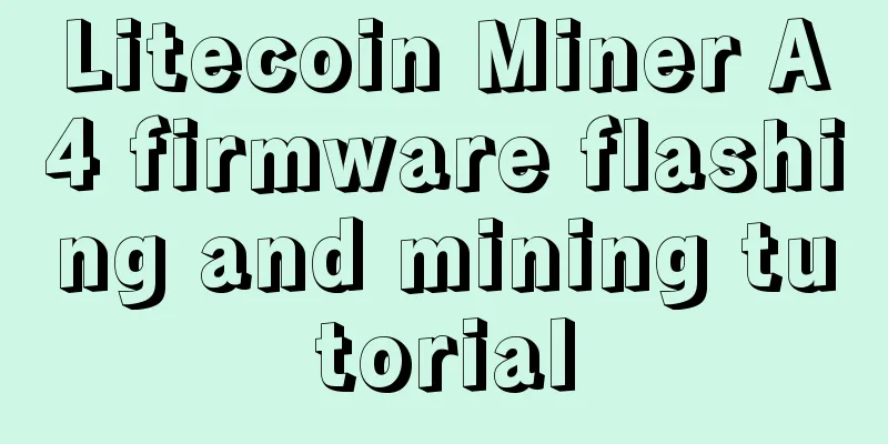 Litecoin Miner A4 firmware flashing and mining tutorial