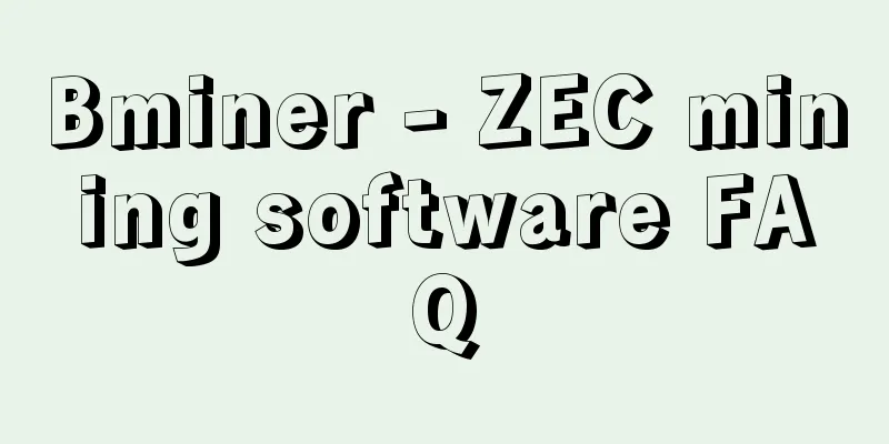 Bminer - ZEC mining software FAQ