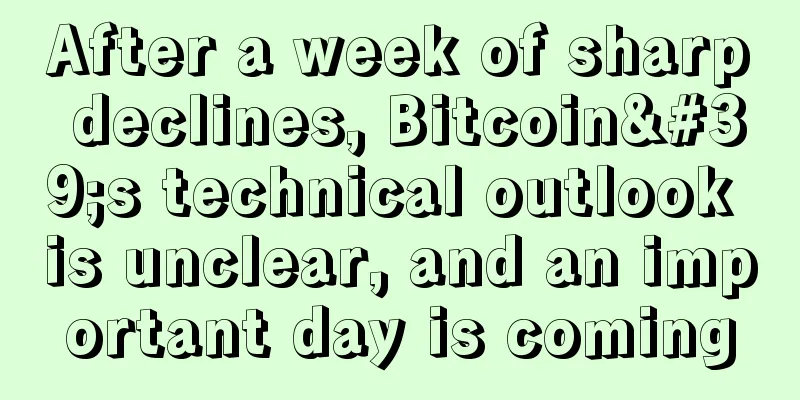 After a week of sharp declines, Bitcoin's technical outlook is unclear, and an important day is coming
