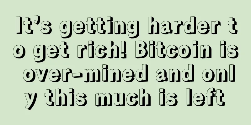It’s getting harder to get rich! Bitcoin is over-mined and only this much is left