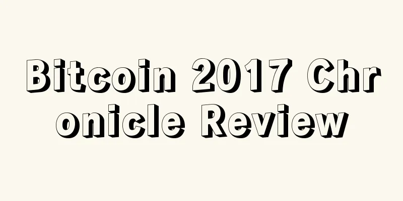 Bitcoin 2017 Chronicle Review