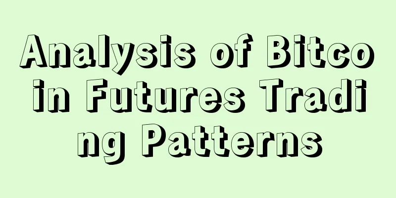 Analysis of Bitcoin Futures Trading Patterns