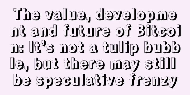 The value, development and future of Bitcoin: It’s not a tulip bubble, but there may still be speculative frenzy