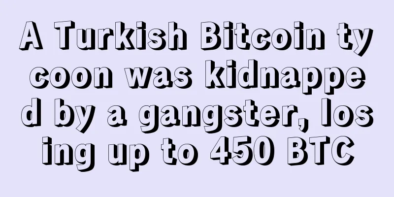 A Turkish Bitcoin tycoon was kidnapped by a gangster, losing up to 450 BTC