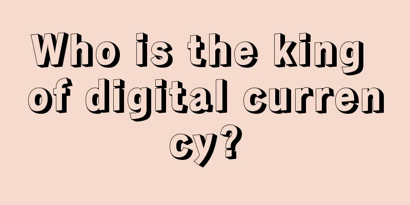 Who is the king of digital currency?