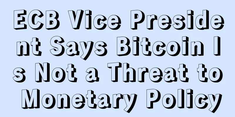 ECB Vice President Says Bitcoin Is Not a Threat to Monetary Policy