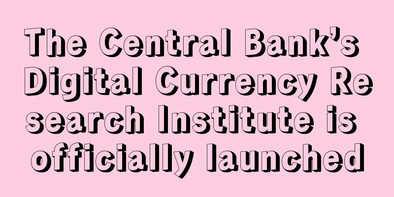The Central Bank’s Digital Currency Research Institute is officially launched