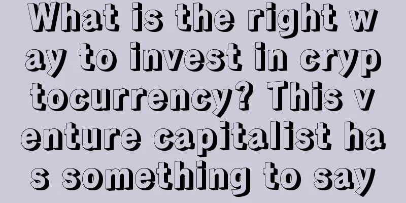 What is the right way to invest in cryptocurrency? This venture capitalist has something to say