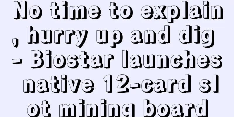 No time to explain, hurry up and dig - Biostar launches native 12-card slot mining board