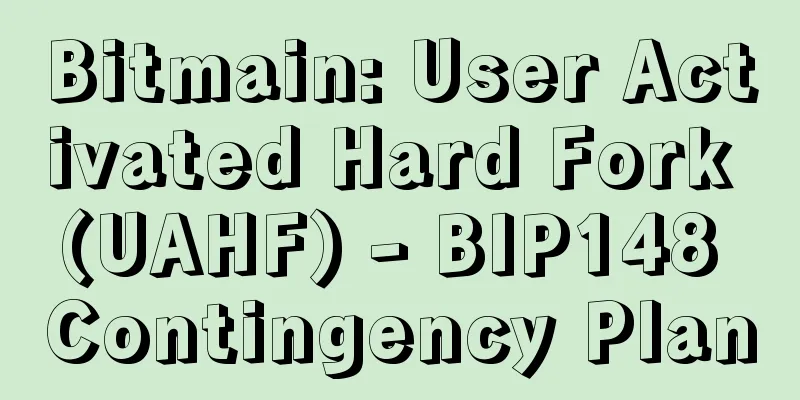 Bitmain: User Activated Hard Fork (UAHF) - BIP148 Contingency Plan