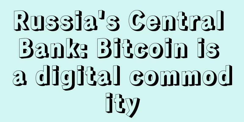 Russia's Central Bank: Bitcoin is a digital commodity