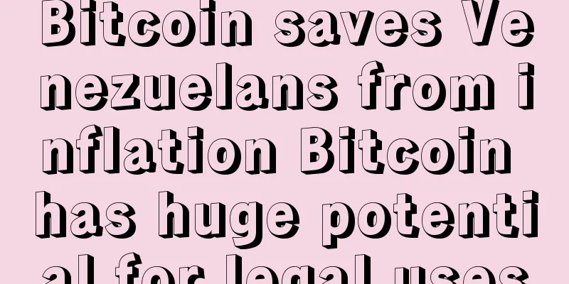 Bitcoin saves Venezuelans from inflation Bitcoin has huge potential for legal uses