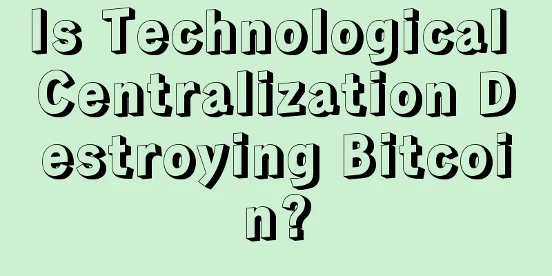 Is Technological Centralization Destroying Bitcoin?